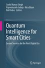 Text: "Quantum Intelligence for Smart Cities: Secure Services for the Next Digital Era." Blauer Hintergrund mit Springer-Logo.