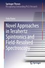 Text: "Novel Approaches in Terahertz Spintronics and Field-Resolved Spectroscopy." Treppenartige Illustration im Hintergrund.