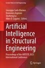 "Artificial Intelligence in Structural Engineering" auf rotem Hintergrund, oben Namen der Herausgeber, unten Springer-Logo.