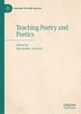 "Teaching Poetry and Poetics", herausgegeben von Richard Stacey, auf beige Hintergrund mit grünem Logo.