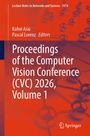 Text: "Lecture Notes in Networks and Systems 1974", "Proceedings of the Computer Vision Conference (CVC) 2026, Volume 1". Hintergrund: Molekülstruktur, orange. Logo: Springer.
