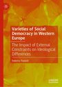 „Varieties of Social Democracy in Western Europe“ von Federico Trastulli. Orange-gelbes Blätterdesign.