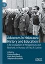 "Advances in Holocaust History and Education" steht über einer schwarz-weißen Fotografie von Männern mit Davidsternen.