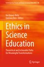 „Ethics in Science Education“, rote und orange Farbverläufe, Springer-Logo.