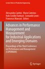 Advances in Performance Management and Measurement for Industrial Applications and Emerging Domains, Buch