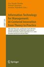 Titel: "Information Technology for Management: AI-Centered Innovation from Theory to Practice". Herausgeber: Ewa Wanda Ziemba.