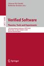 Verified Software. Theories, Tools and Experiments, Buch