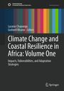 Titel: "Climate Change and Coastal Resilience in Africa: Volume One". Bunte Streifen auf dunklem Hintergrund. Springer-Logo.