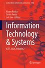 Titel: "Information Technology & Systems", ICITS 2026, Volume 2. Autoren: Alvaro Rocha, Carlos Ferrás, Luis Loo. Hintergrund zeigt Moleküle.