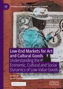Titel: "Low-End Markets for Art and Cultural Goods". Illustration: Eine Person mit Hut hält eine Schale. Logo oben links.
