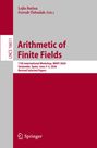 Oben: Lejla Batina, Ferruh Özbudak (Eds.). Groß: "Arithmetic of Finite Fields". Unten: Springer-Logo. Farbig, schlichtes Design.