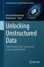 Buchtitel: "Unlocking Unstructured Data". Editor: Hossein Mohammadi Rouzbahani. Springer Logo unten rechts.