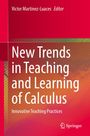 Text: "Victor Martinez-Luaces Editor, New Trends in Teaching and Learning of Calculus, Innovative Teaching Practices". Rotes Cover.
