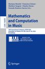 Mathematics and Computation in Music, Buch