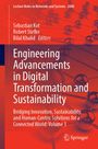 "Lecture Notes in Networks and Systems 2000. Engineering Advancements in Digital Transformation and Sustainability. Rote Hintergrundgrafik."