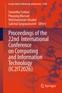 Cover eines Tagungsbandes mit Titel: Proceedings of the 22nd International Conference on Computing and Information Technology.