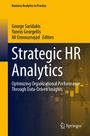 Titel "Strategic HR Analytics". Gelb-blauer Hintergrund, Diagramme and das Springer-Logo unten.