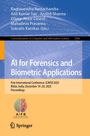 AI for Forensics and Biometric Applications, Buch