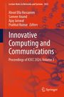 Innovative Computing and Communications, Proceedings of ICICC 2026, Volume 3. Hintergrund: stilisierte Netzwerke.