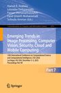 Emerging Trends in Image Processing, Computer Vision, Security, Cloud and Mobile Computing, Buch