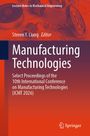 „Manufacturing Technologies“ von Steven Y. Liang, enthält Getriebe und Zahnräder vor technischen Zeichnungen.