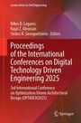 Titel: "Proceedings of the International Conferences on Digital Technology Driven Engineering 2025". Rot-orange Farbverlauf.