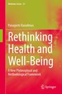 „Rethinking Health and Well-Being“, Panagiotis Karadimas. Buntes, abstraktes Design mit „Springer“-Logo unten.