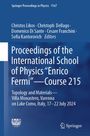Buchtitel: "Proceedings of the International School of Physics 'Enrico Fermi' — Course 215." Blaue Abdeckung mit Springer-Logo.