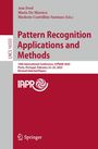 Text: "Pattern Recognition Applications and Methods", "14th International Conference, ICPRAM 2025", "IAPR". Cover mit rotem und grauem Design.