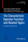 Titel: "The Characteristic Operator Function and Related Topics." Autoren: Daniel Alpay et al. Logo: Birkhäuser.