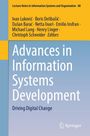 "Advances in Information Systems Development: Driving Digital Change." Autoren: Ivan Luković, Boris Delibašić, u.a. Logo unten.