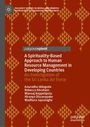 \"A Spirituality-Based Approach to Human Resource Management\" auf rotem Hintergrund mit geometrischem Muster.