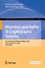 Titel: "Migration and Agility in Cryptographic Systems". Farben: Blau, Orange. Logos: Springer, Open Access.