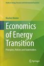 "Economics of Energy Transition" von Machiel Mulder, grünes geometrisches Design, Springer Logo.