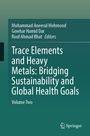 "Trace Elements and Heavy Metals: Bridging Sustainability and Global Health Goals, Volume Two." Grüner Hintergrund, Springer-Logo.