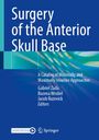 „Surgery of the Anterior Skull Base“; Autoren: Gabriel Zada, Bozena Wrobel, Jacob Ruzevick; blaue, dynamische Grafik.