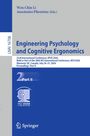 "Engineering Psychology and Cognitive Ergonomics" in großen Buchstaben, internationale Konferenzdetails unten. Springer-Logo.