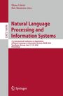 Natural Language Processing and Information Systems, Buch