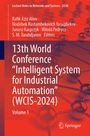 „13th World Conference 'Intelligent System for Industrial Automation' (WCIS-2024)“. Rotes technisches Design.