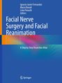 Titel: "Facial Nerve Surgery and Facial Reanimation". Ein Logo am unteren Rand. Hintergrund: Farbverlauf in Blau und Orange.