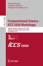 Computational Science - ICCS 2026 Workshops, Buch