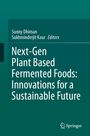 Titel: "Next-Gen Plant Based Fermented Foods: Innovations for a Sustainable Future." Unten rechts ist das Springer-Logo.