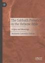 "The Sabbath Presence in the Hebrew Bible: Origins and Meanings" von Beniamin Laurențiu Chircan auf strukturiertem, erdigem Hintergrund.