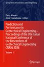 Prediction and Performance in Geotechnical Engineering - Proceedings of the 9th Italian National Conference of the Researchers of Geotechnical Engineering CNRIG 2026, Buch