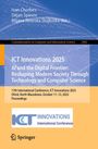 ICT Innovations 2025. AI and the Digital Frontier: Reshaping Modern Society Through Technology and Computer Science, Buch