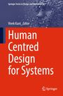 Oben: "Springer Series in Design and Innovation 68". Groß: "Human Centred Design for Systems". Springer Logo unten.