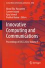 Titel: "Innovative Computing and Communications", Konferenzband. Wissenschaftliches Layout mit verschlungenen Linien und Kreisen.