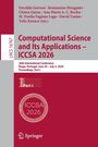 Computational Science and Its Applications - ICCSA 2026, Buch