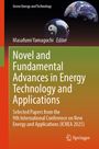Cover mit Text: "Novel and Fundamental Advances in Energy Technology and Applications". Oben Yin-Yang und Erde.