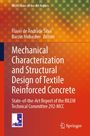 Titel: "Mechanical Characterization and Structural Design... Concrete" von Silva, Mobasher. Bunte, pixelartige Gestaltung.